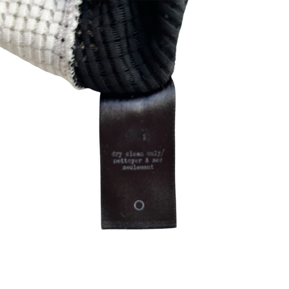 Rag & Bone Valerie tank Sleeveless black and white Knit Crop top - Picture 8 of 9